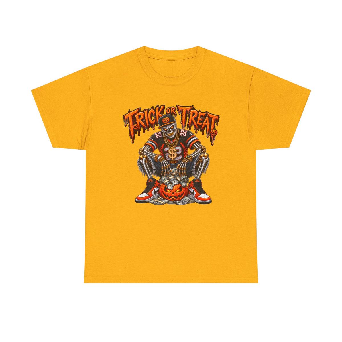 Trick or Treat Skeleton Streetwear Tee