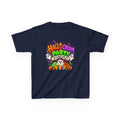 Kids Halloween Ice Cream Party T-Shirt — Cute Spooky Ghosts & Pumpkin Treats
