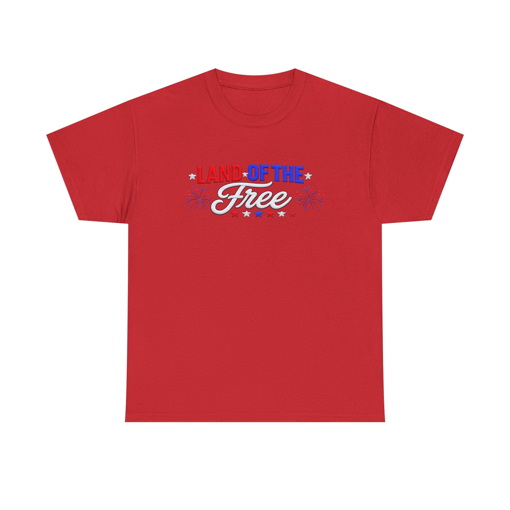 Land of the Free T-Shirt — Patriotic 4th of July Tee