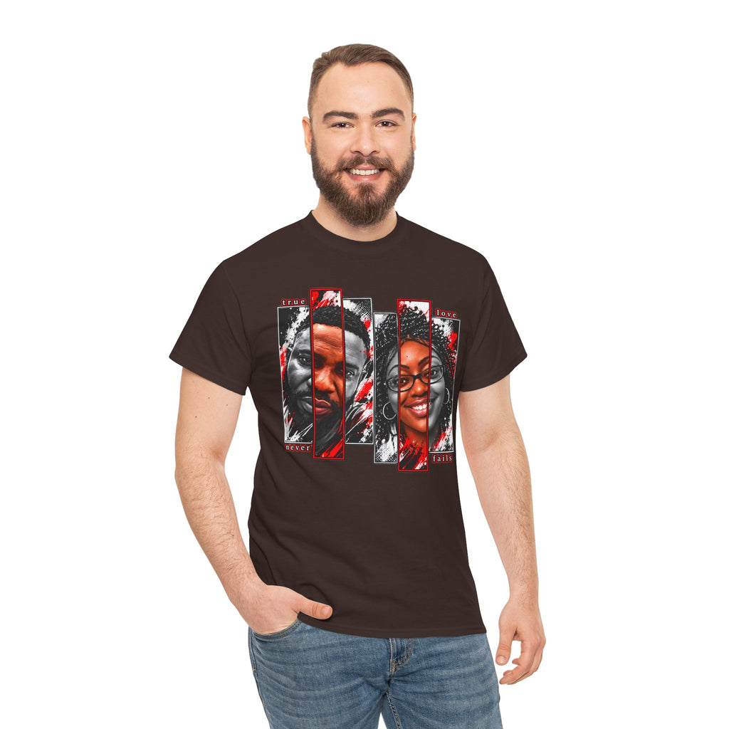 Black Love Portrait Graphic T-Shirt