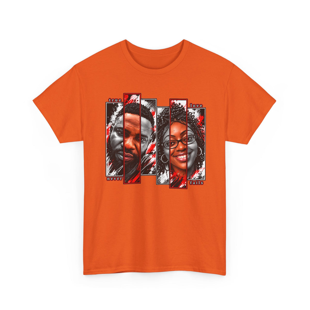 Black Love Portrait Graphic T-Shirt
