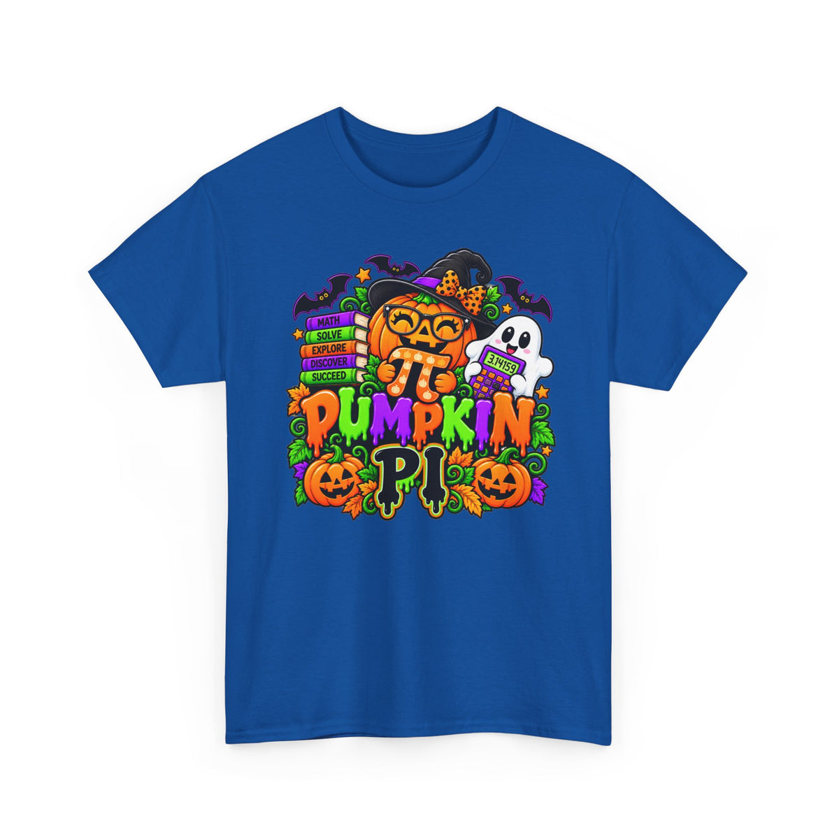 Pumpkin Pi Math Halloween Tee
