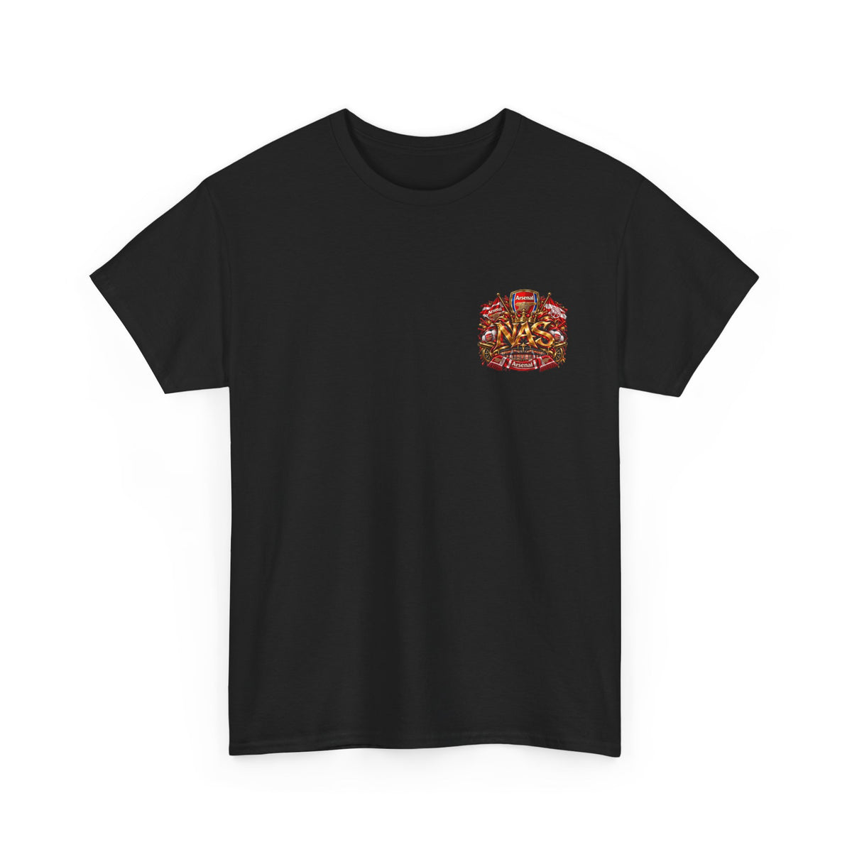 Arsenal Football Club Crest Graphic T-Shirt