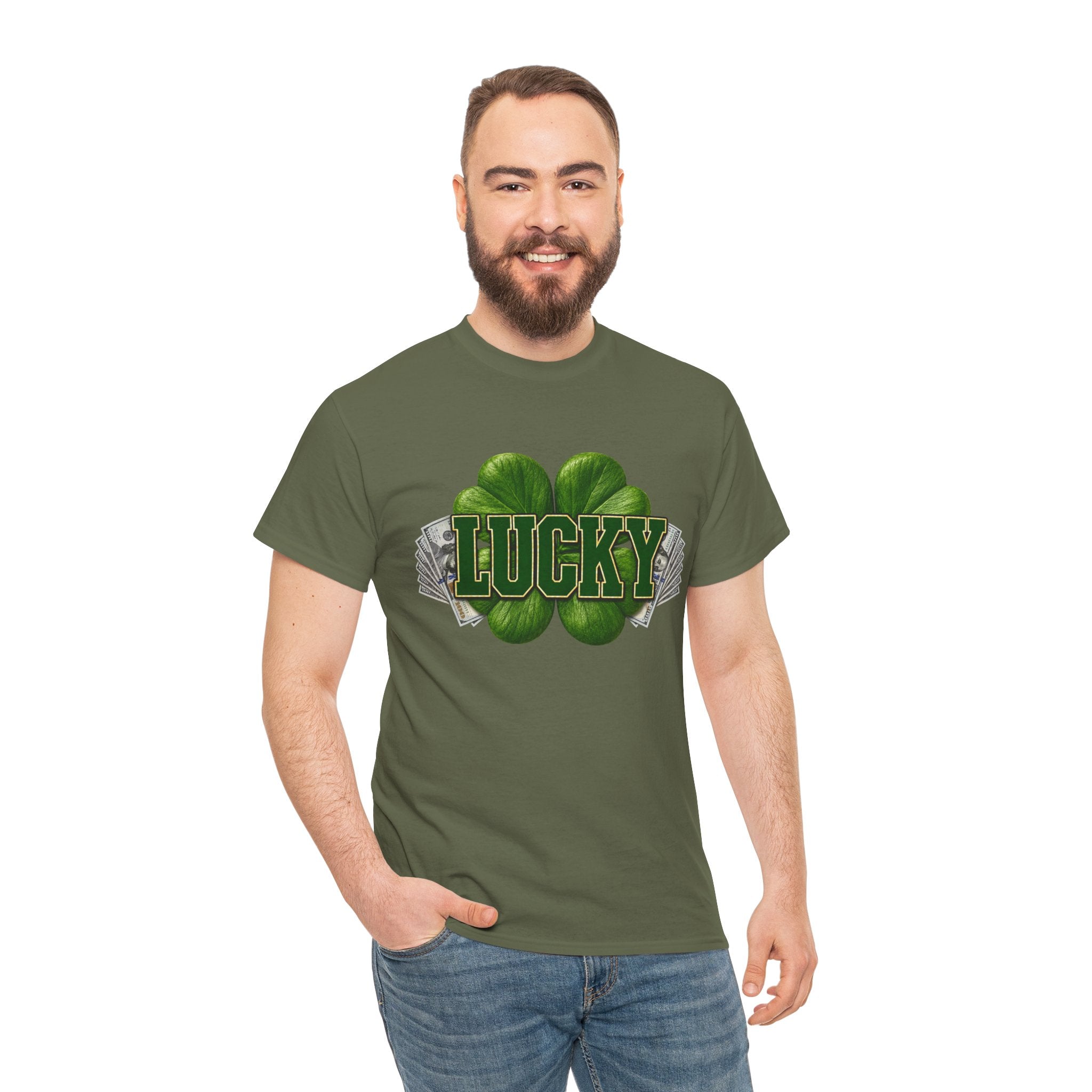 Lucky Shamrock T-Shirt — St. Patrick’s Day Clover Tee