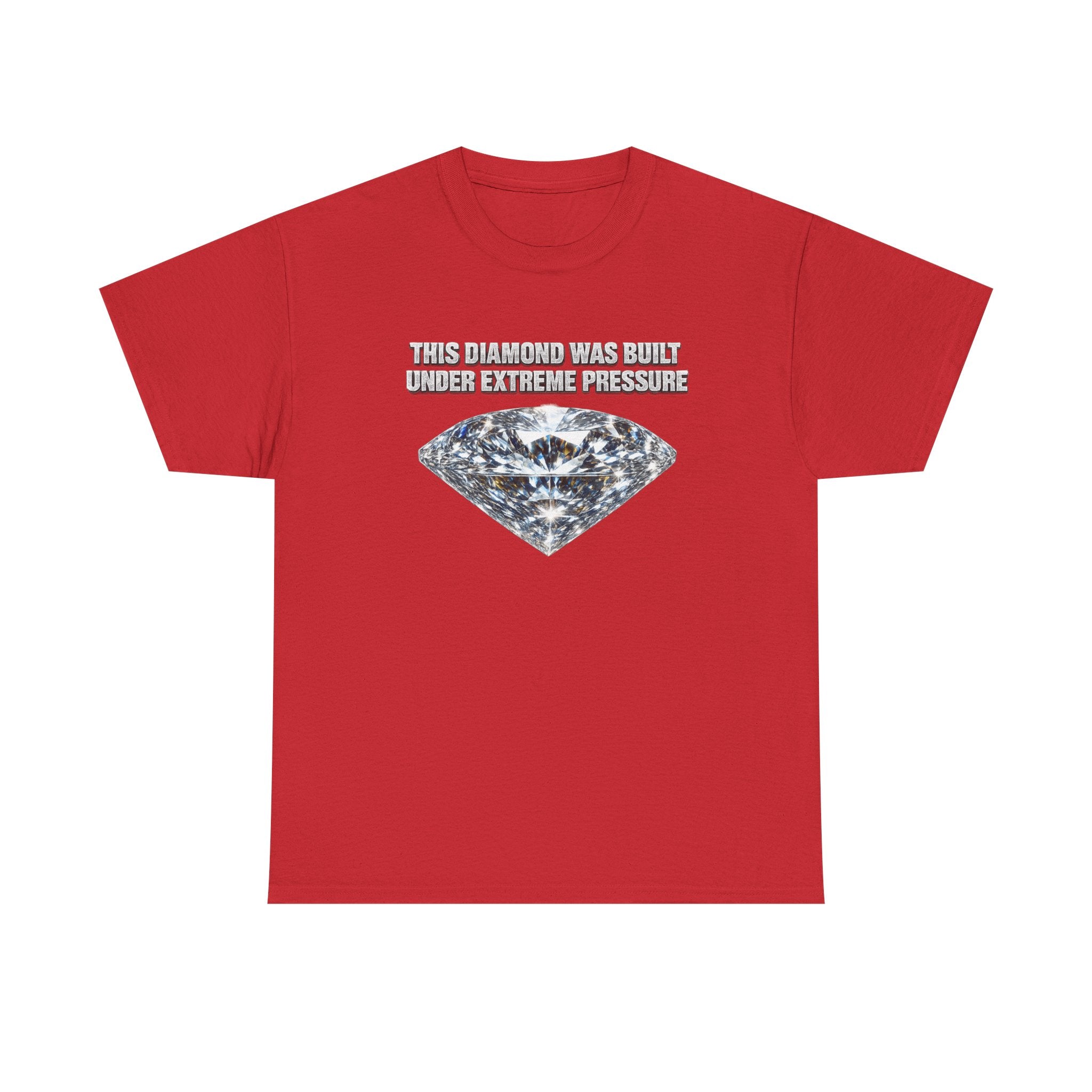 Diamond Under Pressure Graphic Tee — "This Diamond Was Cut Under Extreme Pressure"