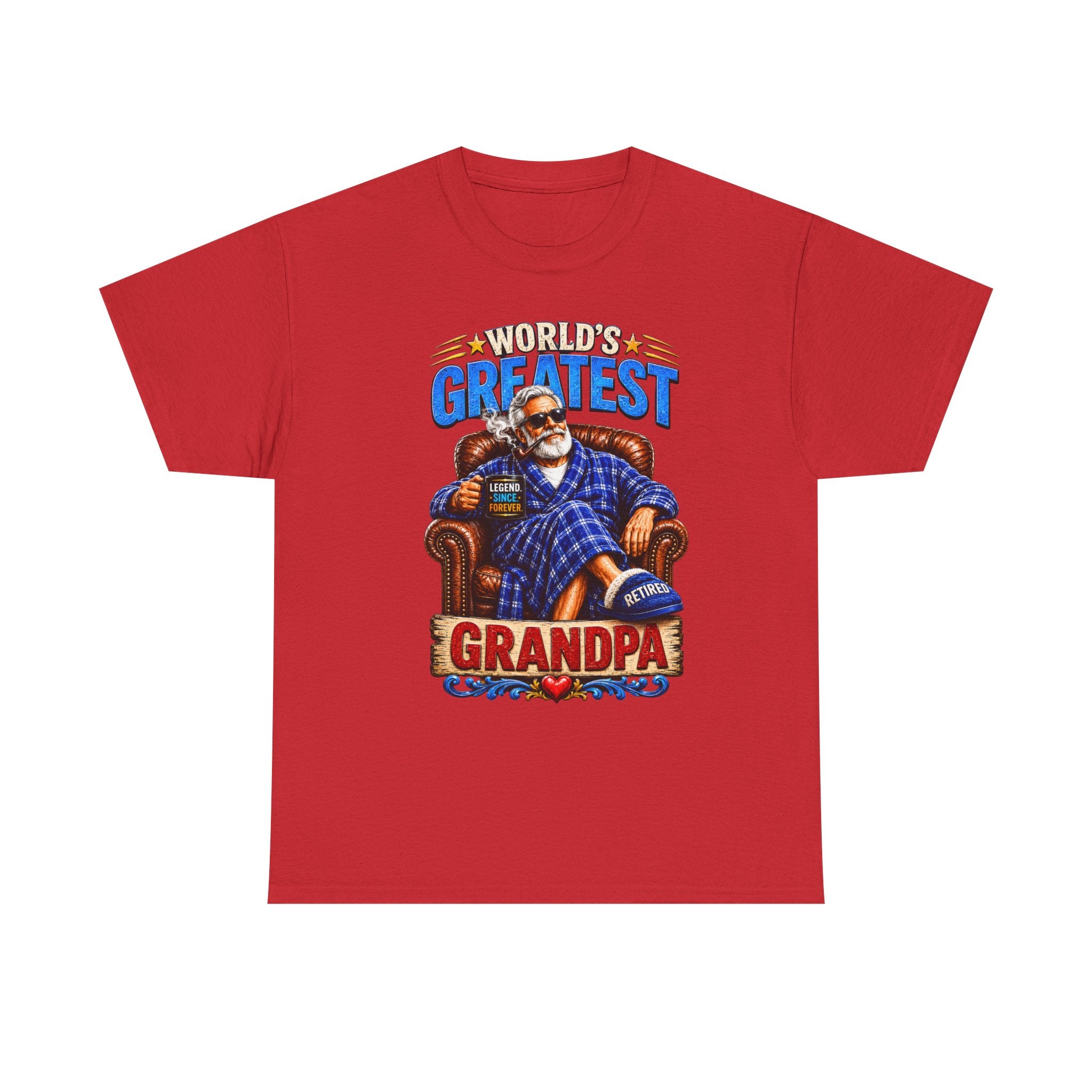 World's Greatest Grandpa T-Shirt — Comfortable Father's Day Gift Tee