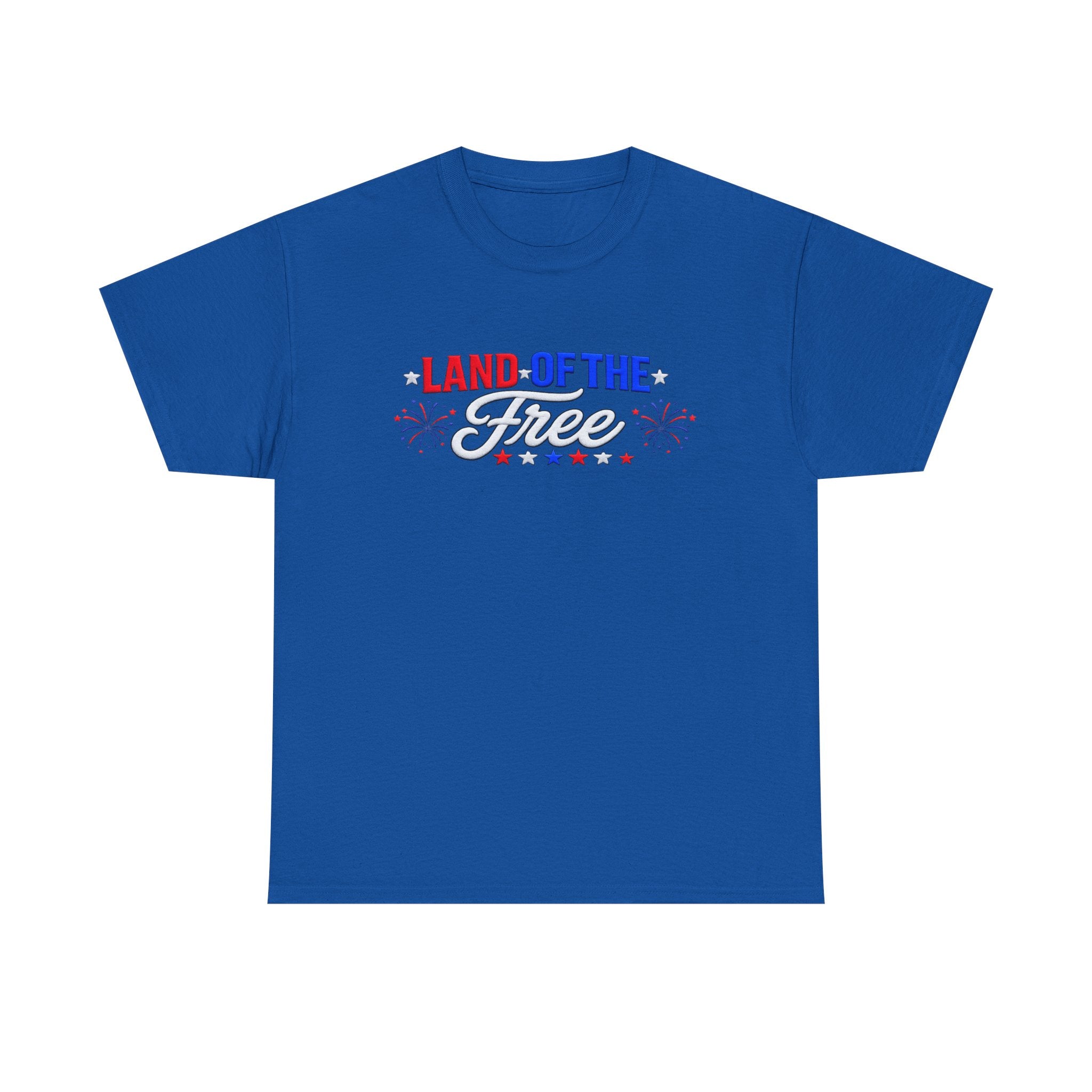 Land of the Free T-Shirt — Patriotic 4th of July Tee