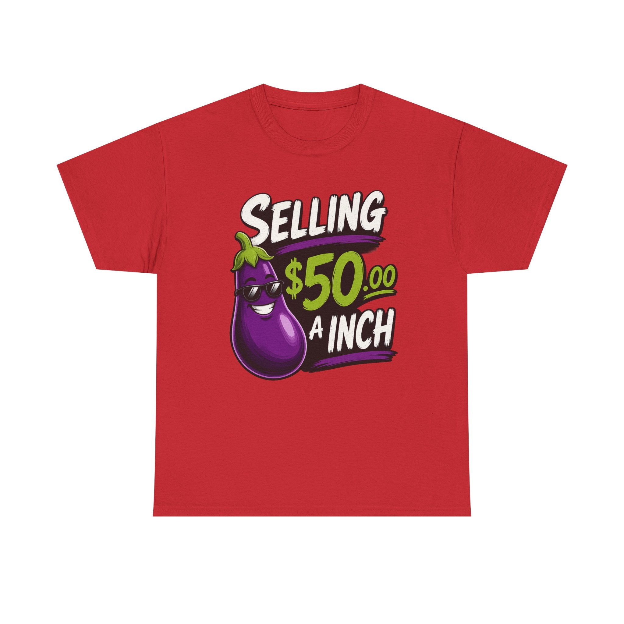Selling 50.00 a Inch Eggplant T-Shirt