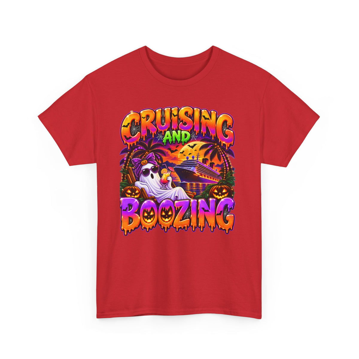 Cruising and Boozing Halloween Tee