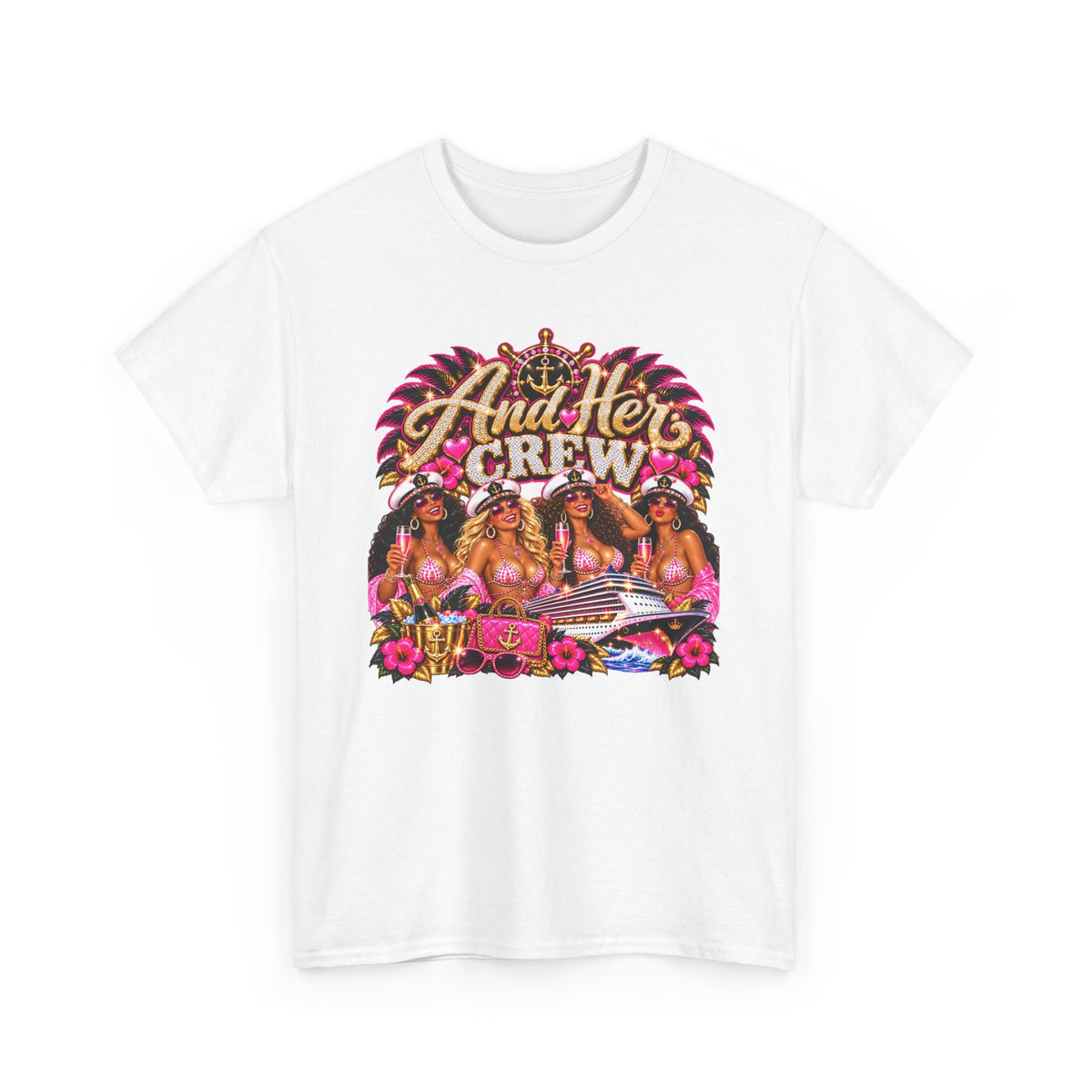 And Her Crew T-Shirt — Cruise Graphic Tee
