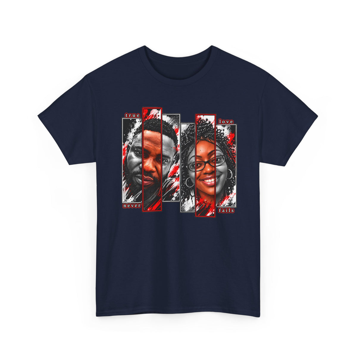 Black Love Portrait Graphic T-Shirt