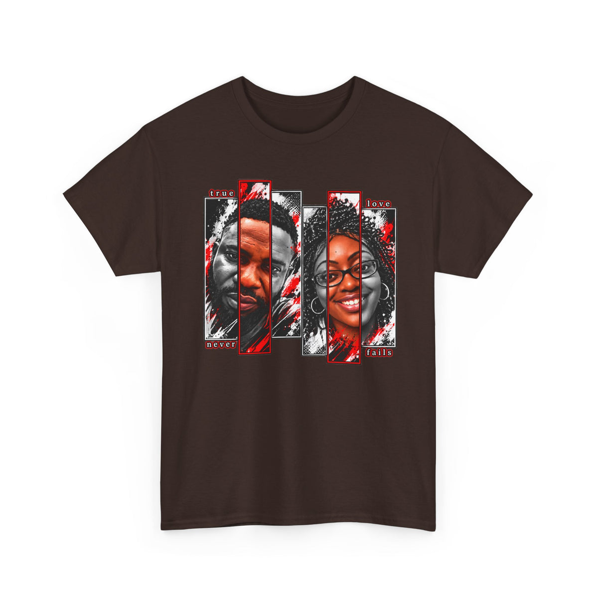 Black Love Portrait Graphic T-Shirt
