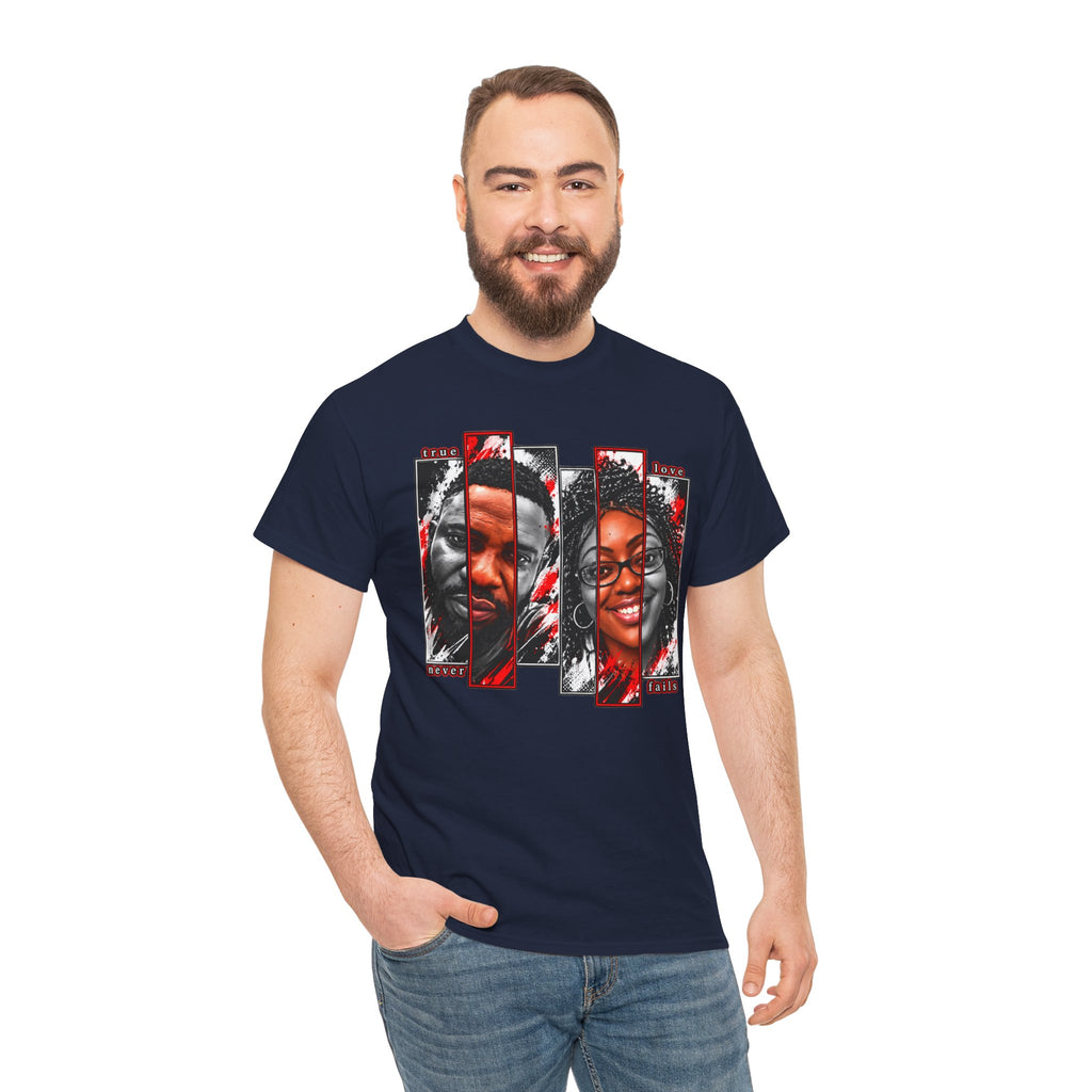 Black Love Portrait Graphic T-Shirt