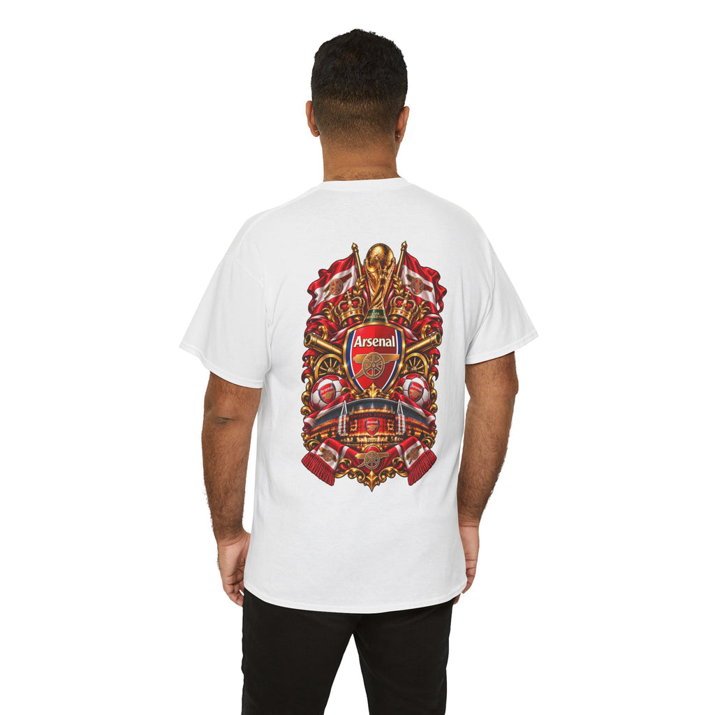 Arsenal Football Club Crest Graphic T-Shirt