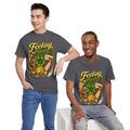 Feeling Lucky T‑Shirt — Vintage Casino Four‑Leaf Clover St. Patrick’s Tee