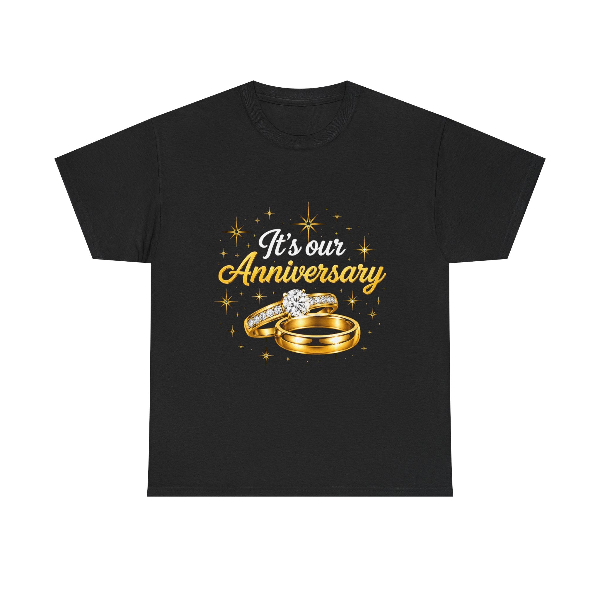 Anniversary Rings Tee — Golden Wedding Anniversary T-Shirt