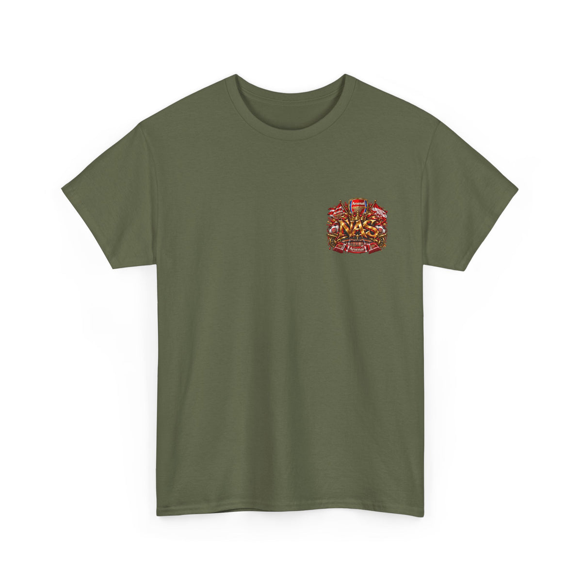 Arsenal Football Club Crest Graphic T-Shirt