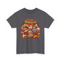 Thanksgiving Animal Friends T-Shirt — "Give Thanks" Cute Fall Turkey, Fox & Raccoon Tee