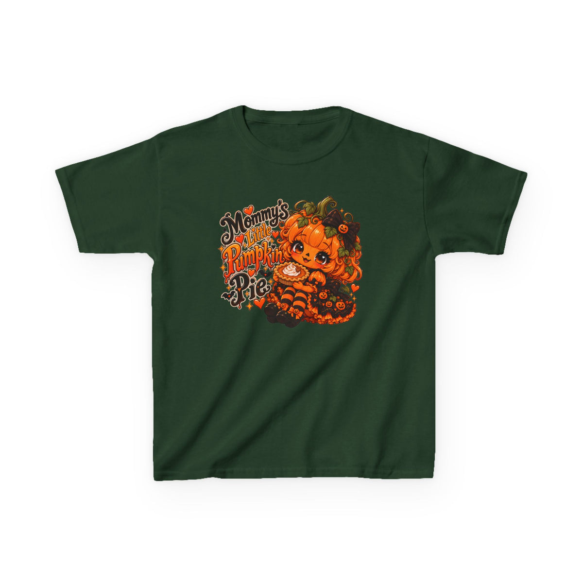 Kids T-Shirt — "Mommy's Pumpkin Pie" Cute Halloween Pumpkin Kid Tee