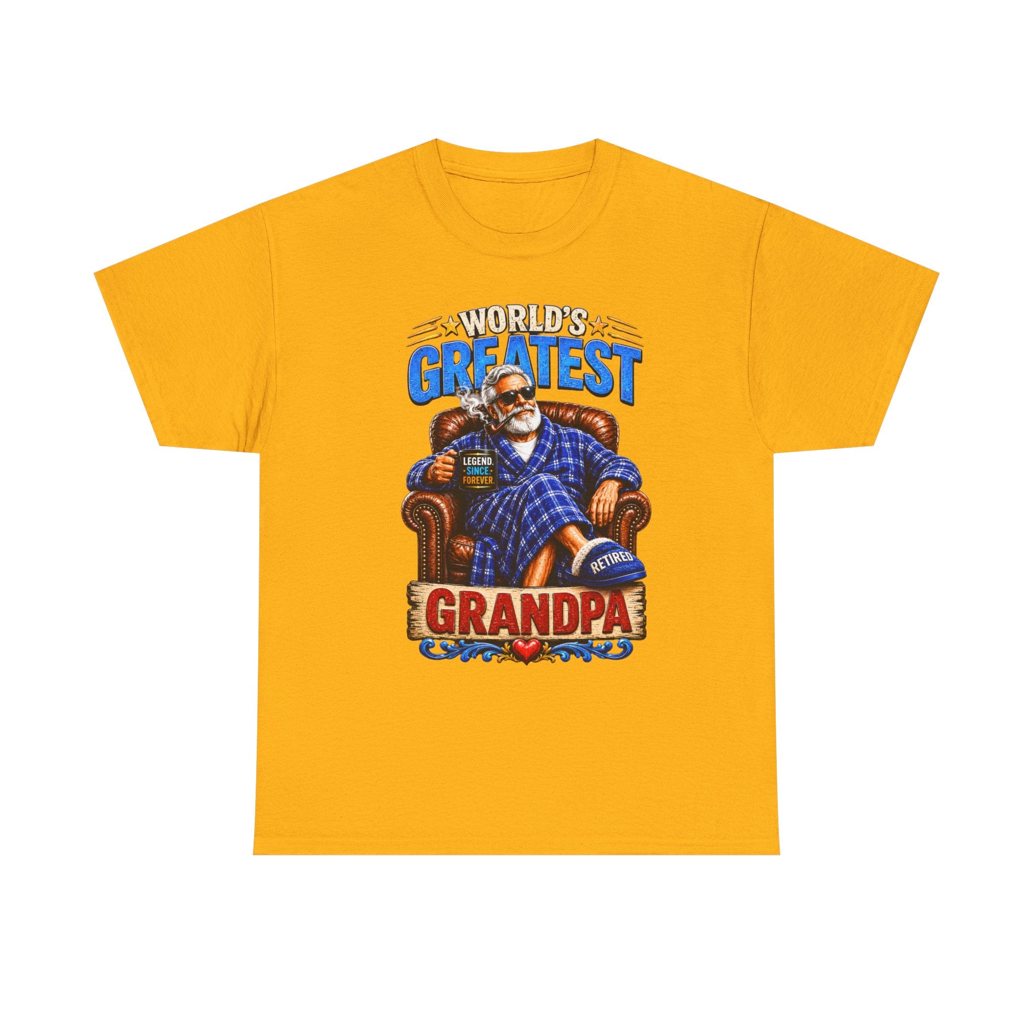 World's Greatest Grandpa T-Shirt — Comfortable Father's Day Gift Tee
