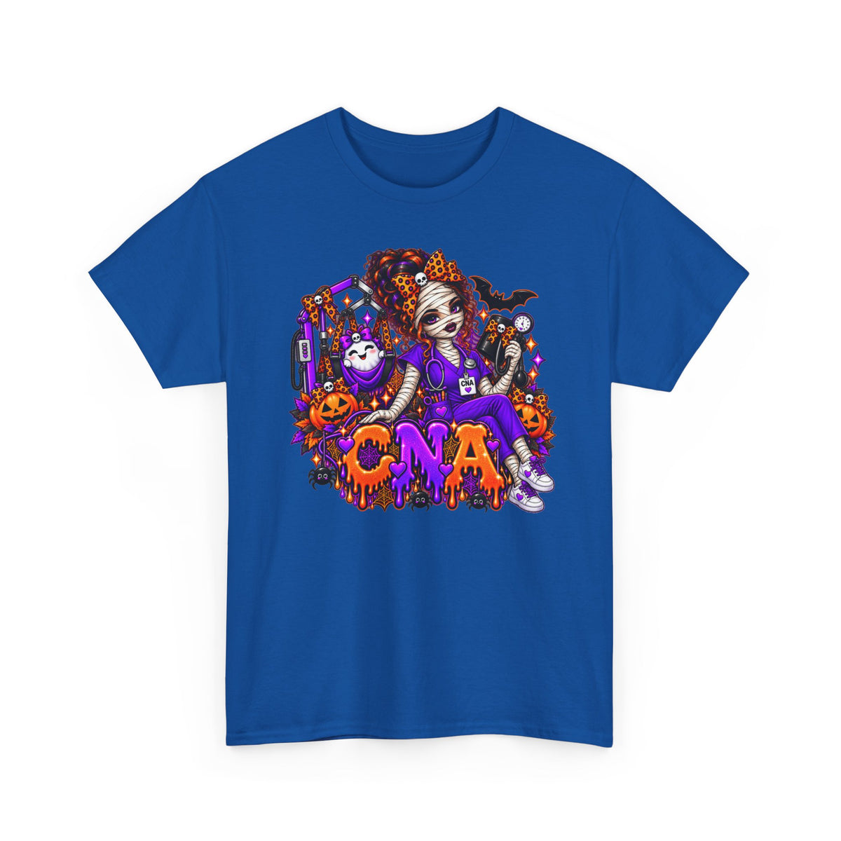 Halloween CNA T-Shirt — Spooky Nurse Costume Graphic Tee