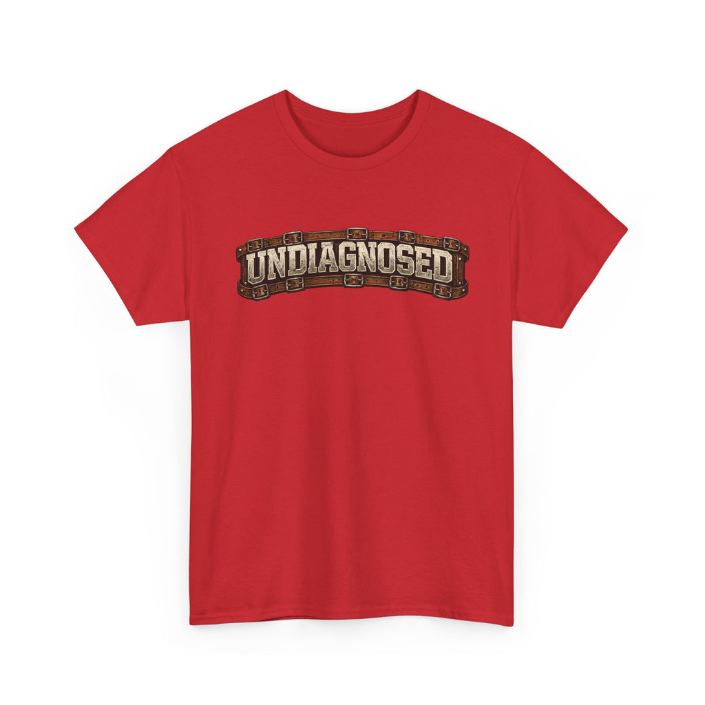 Undiagnosed Distressed Vintage Logo T-Shirt