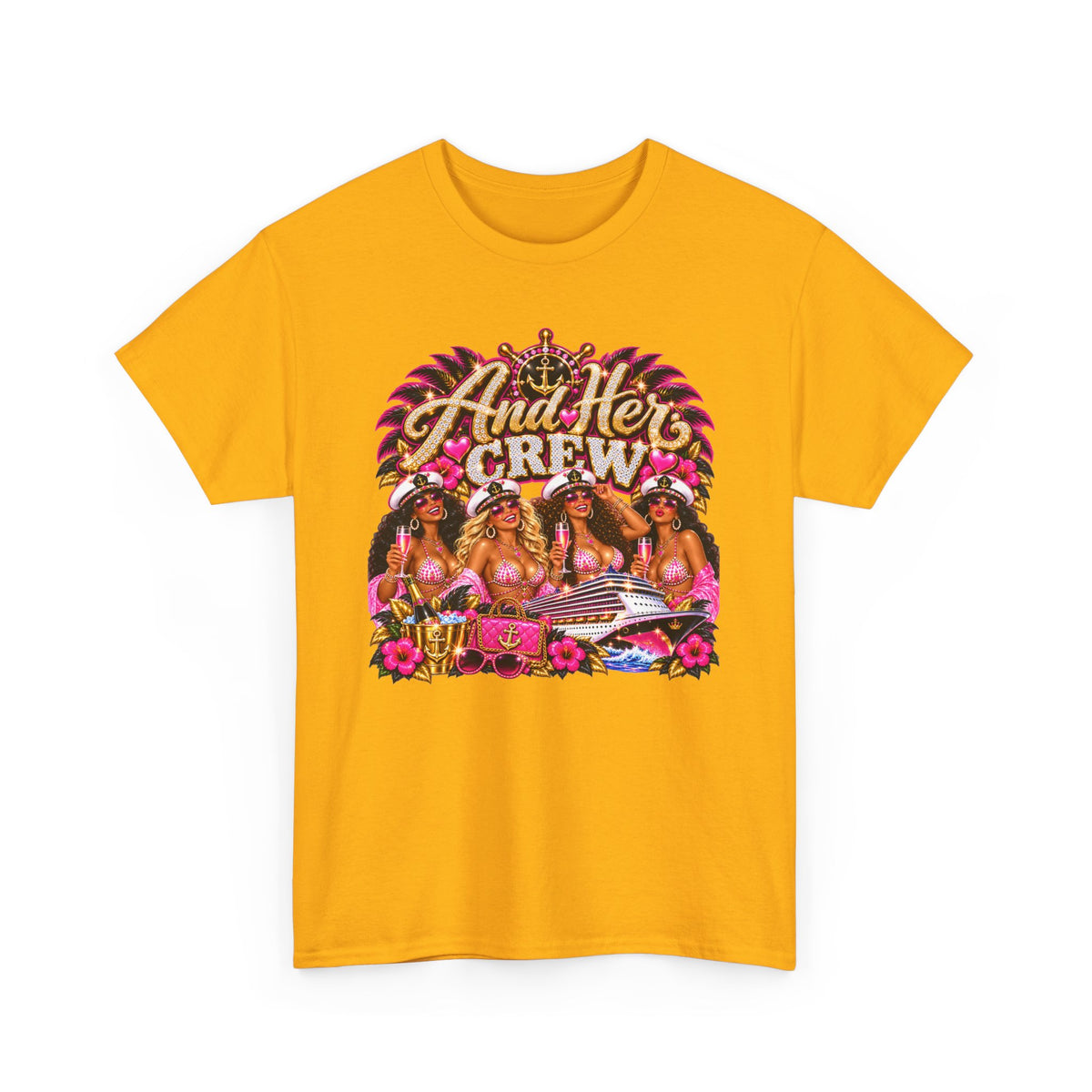 And Her Crew T-Shirt — Cruise Graphic Tee