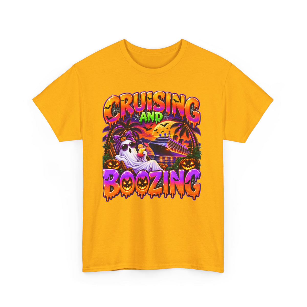 Cruising and Boozing Halloween Tee