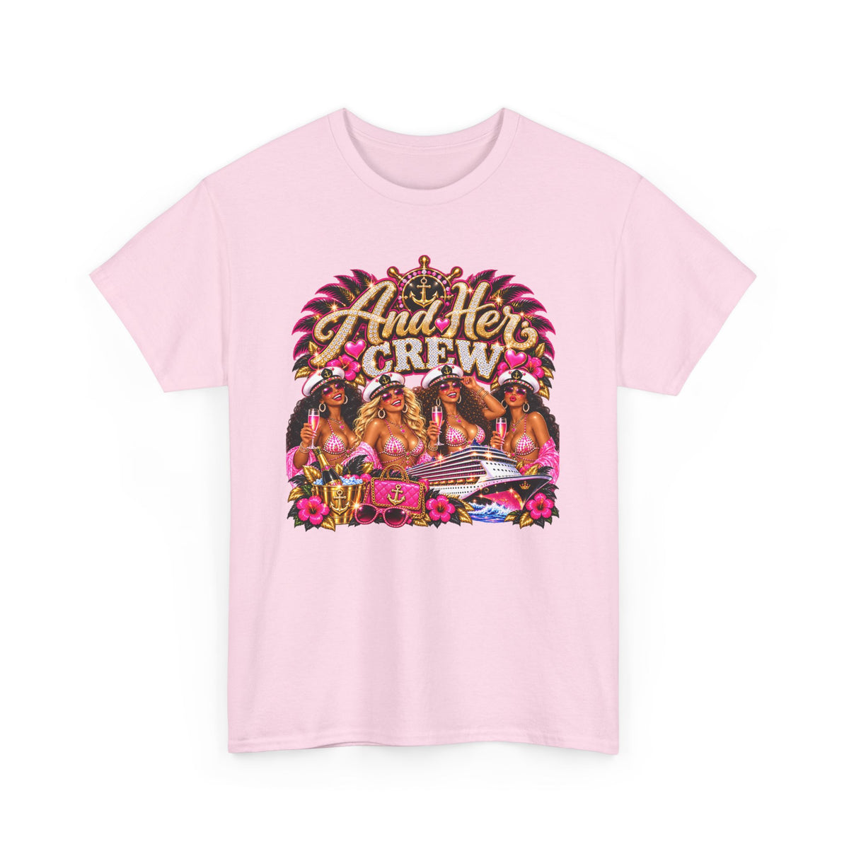 And Her Crew T-Shirt — Cruise Graphic Tee